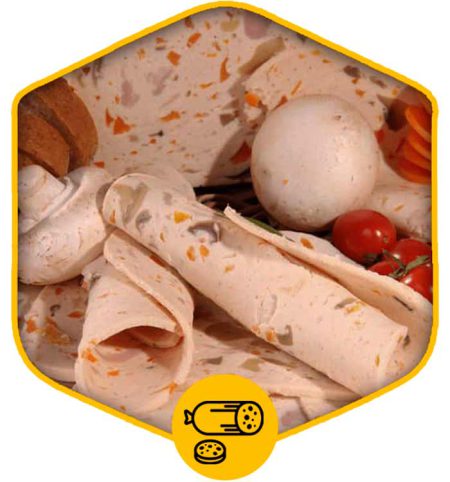 خرید آنلاین ژامبون مرغ و قارچ از فروشگاه دارا پروتئین در تهران با قیمت ارزان