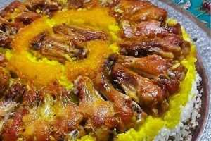 طرز تهیه ارمنی پلو با بال مرغ